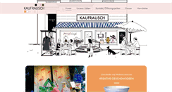 Desktop Screenshot of kaufrausch-hamburg.de